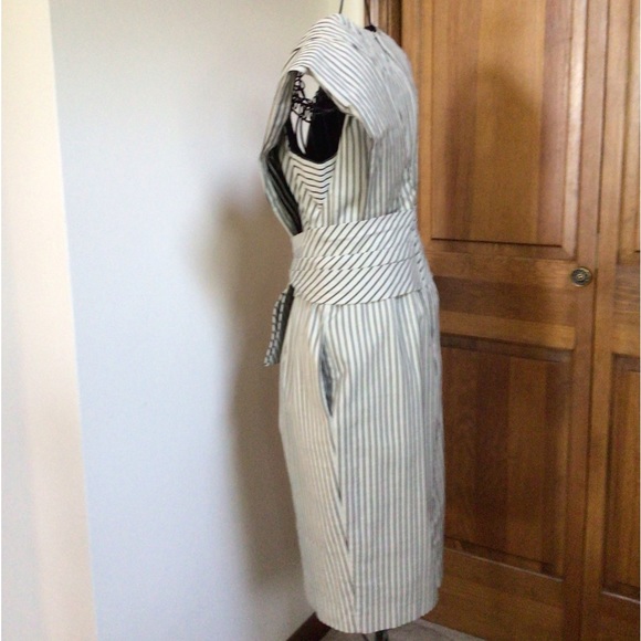 Max Mara Sportmax Drrss, Striped Dress, size 8, pristine - Picture 14 of 16